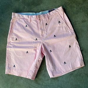 Polo Ralph Lauren shorts pink with skulls 31